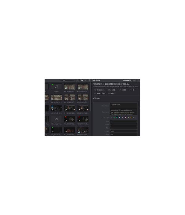 Blackmagic Design DaVinci Resolve Studio (Activation Card)30 Licencia DaVinci Resolve Studio