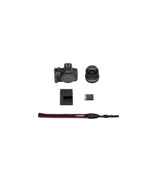 Canon EOS R100 Mirrorless Camera with 18-45mm08 Canon EOS R100 Cámara con 18-45mm