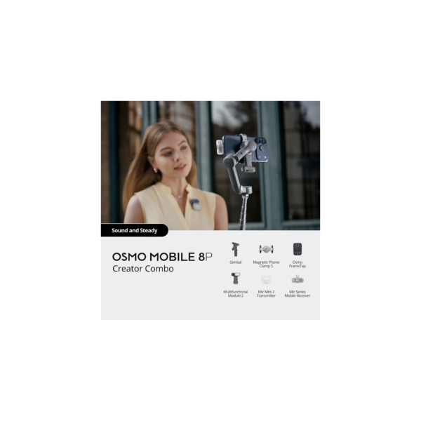 DJI Osmo Mobile 8P Creator Combo