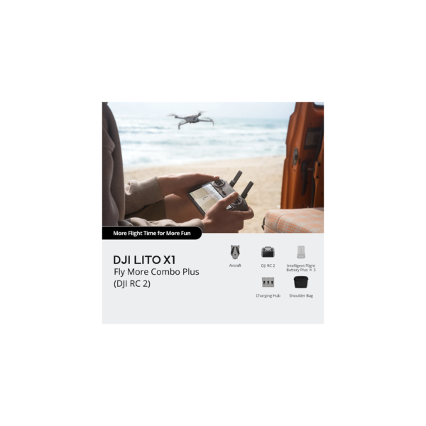 DJI Lito X1 Fly More Combo (DJI RC2)