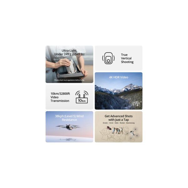 Dji Mini 3 Con Control RC-N110 Mini 3 Con Mando RCN1