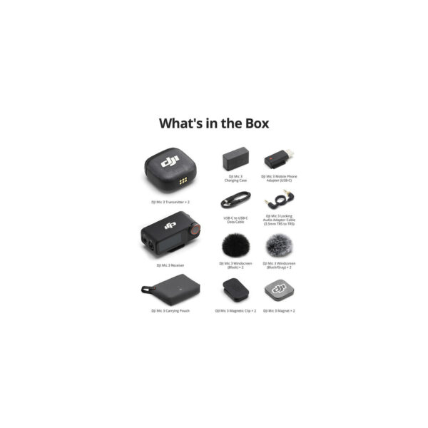 Dji mic 311 DJI Mic 3