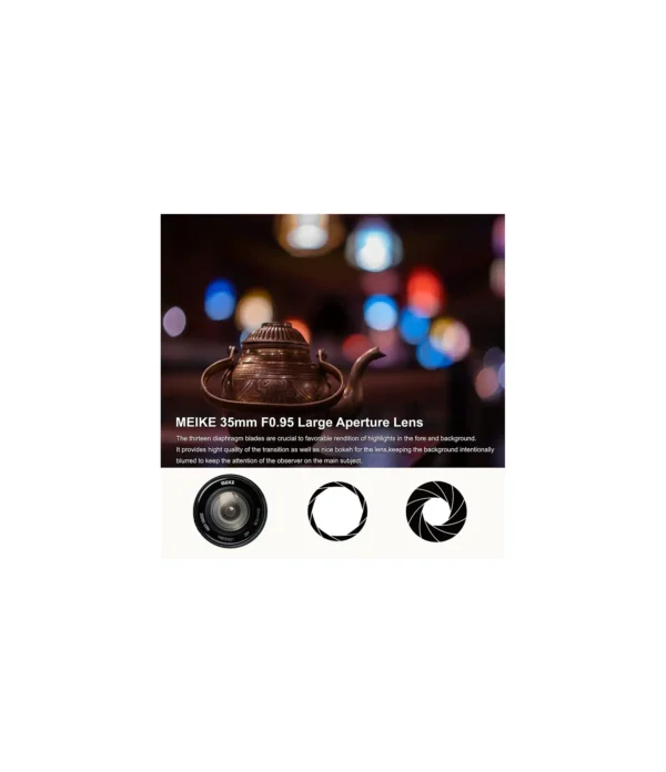 Meike APS-C 35mm F0.95 (MFT-Mount)