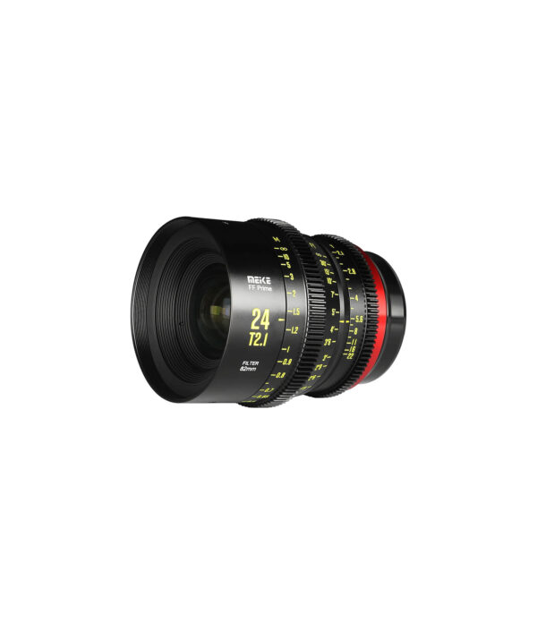 Meike FF Prime Cine 24mm T2.1 Canon01 Meike FF Prime Cine 24mm T2.1 (Canon EF-Mount)