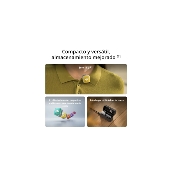 Mic mini 2c camara05 Dji Mic Mini 2 Cámara