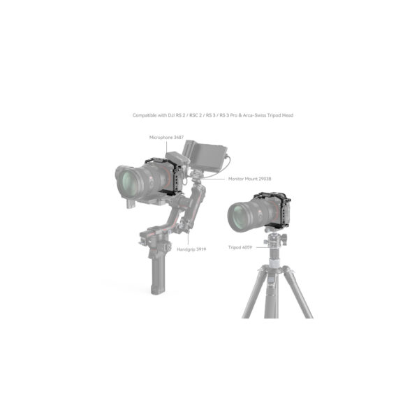 SmallRig Cage for Sony Alpha 7 III Alpha 7R III 2087D04 SmallRig Jaula para Sony Alpha 7 III / Alpha 7R III 2087D
