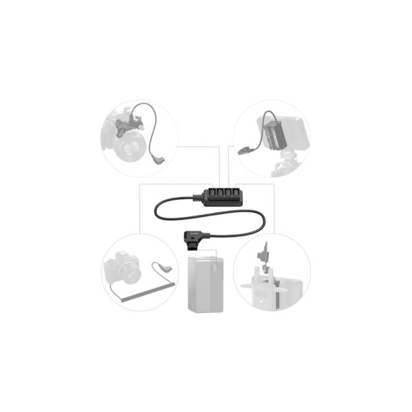 SmallRig DT1-4 Power Cable 4831