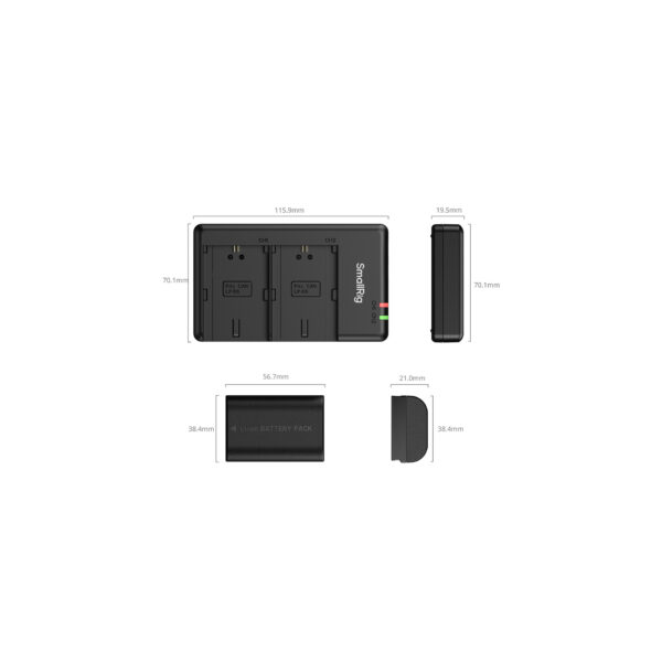 SmallRig E6P-BR24 Camera Battery Kit 540807 SmallRig E6P-BR24 Camera Battery Kit 5408