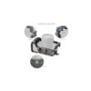 SmallRig HawkLock Quick Release Cage Kit for Sony Alpha 7C I07 SmallRig Kit de jaula para Sony Alpha 7C II / 7CR 5198