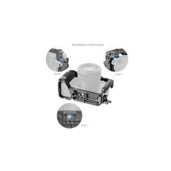 SmallRig HawkLock Quick Release Cage Kit for Sony Alpha 7C I07 SmallRig Kit de jaula para Sony Alpha 7C II / 7CR 5198