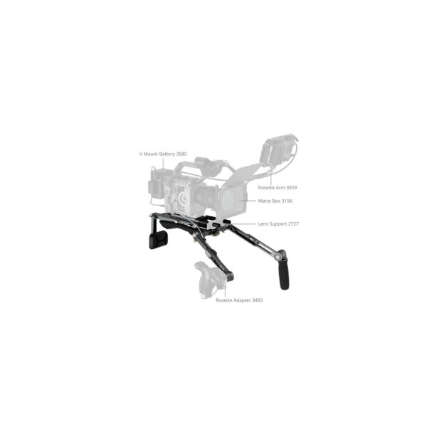 SmallRig HawkLock Shoulder Rig SR007 Pro 418101 SmallRig HawkLock Shoulder Rig SR007 Pro 4181