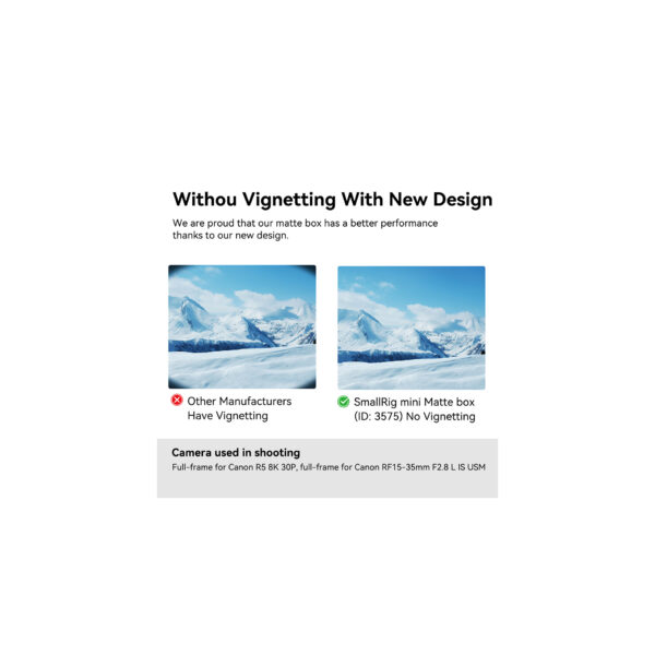 SmallRig Mini Matte Box Lite 357509 SmallRig Mini Matte Box Lite 3575