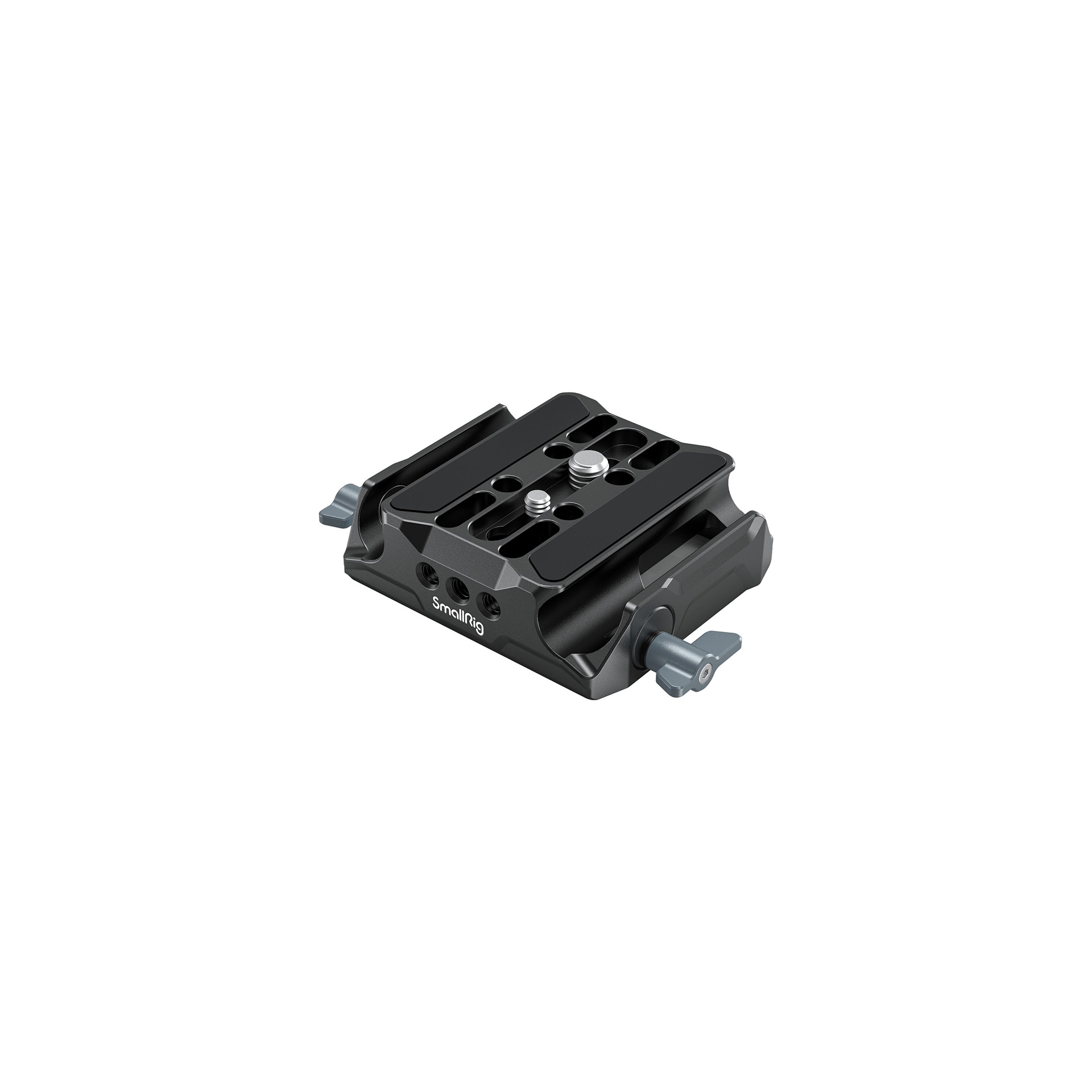 SZRIG Placa base universal para cámara integrada con abrazadera de doble varilla de 15 mm para trípode de soporte de hombro