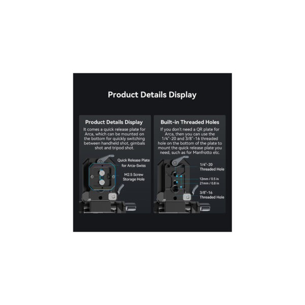 SmallRig V-Mount Battery Mount Plate Kit 4064B