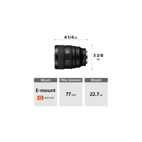 Sony 85mm GMII 1.4 f11 Sony 85mm f/1.4 GM II