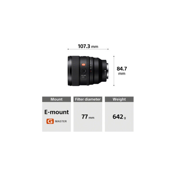Sony 85mm GMII 1.4 f12 Sony 85mm f/1.4 GM II